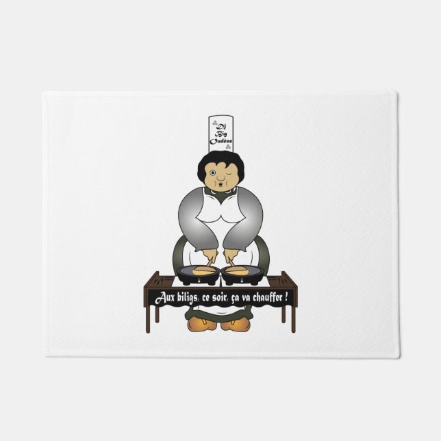 Dj breton doormat (Front)