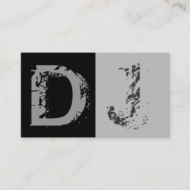 DJ Business Card (Front)
