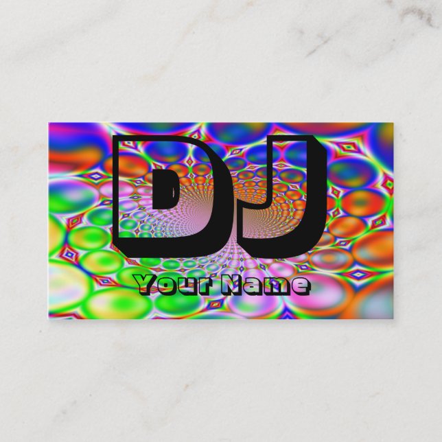 DJ BUSINESS CARD (Front)
