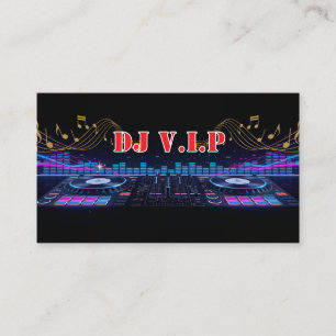 DJ BUSINESS CARD