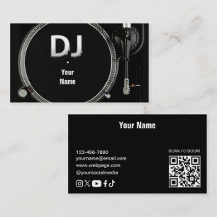 DJ Business Card