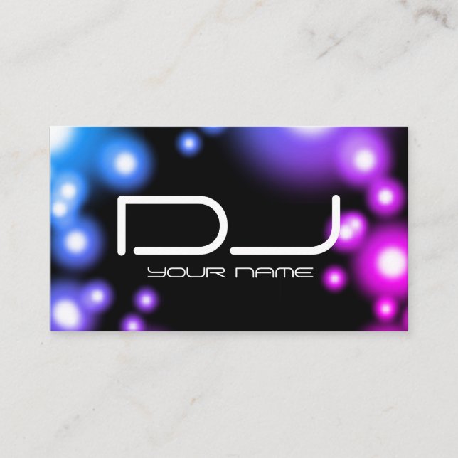 DJ BUSINESS CARD (Front)