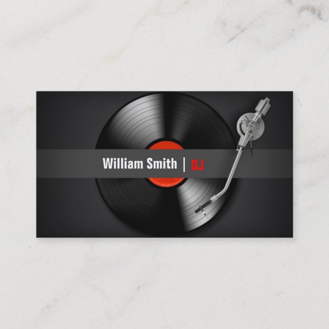 Dj Business card (Front)