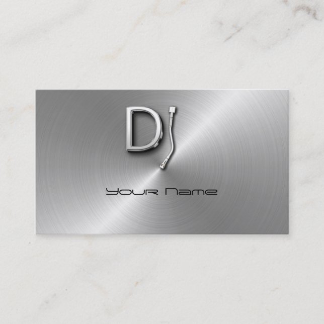 DJ  Business Card (Front)