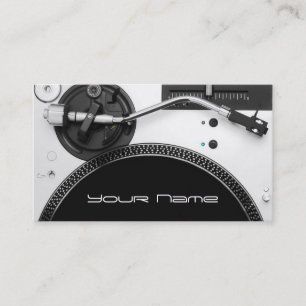 DJ  Business Card