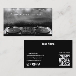 DJ  Business Card