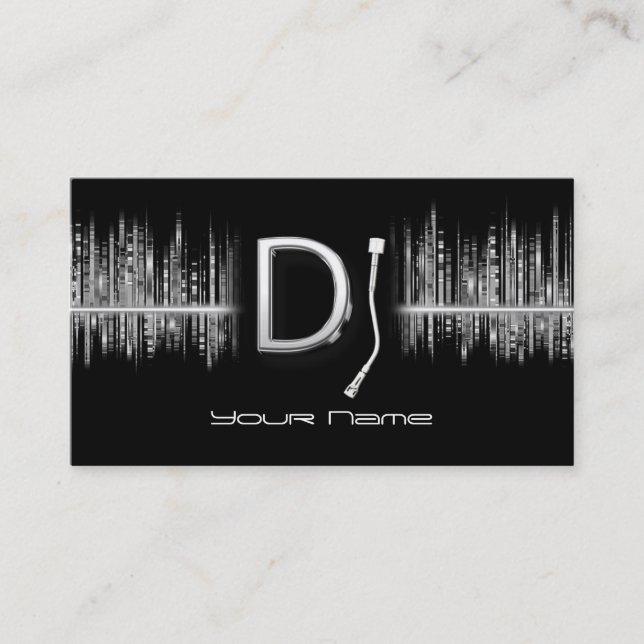 DJ  Business Card (Front)