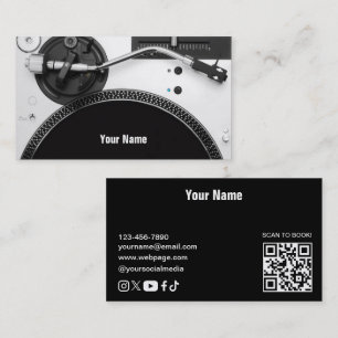 DJ Business Card