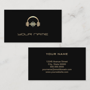 DJ Business Card
