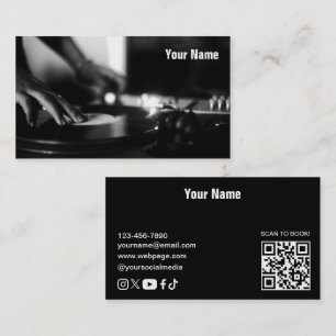 DJ  Business Card