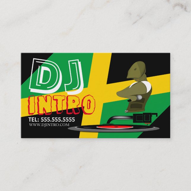 DJ Business Card (Front)