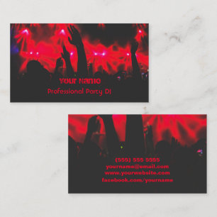 DJ Business Card
