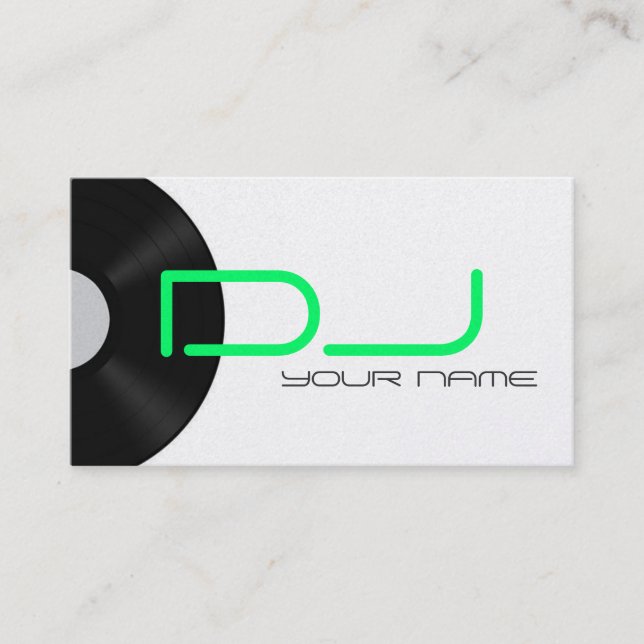 DJ Business Card (Front)