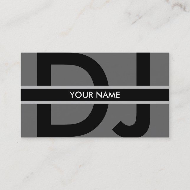 DJ Business Card (Front)