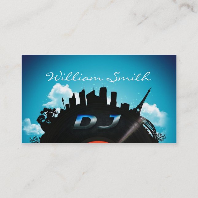 Dj Business card (Front)