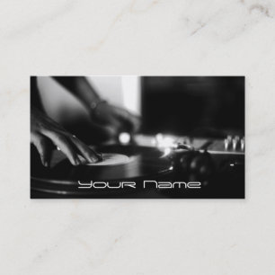DJ Business Card