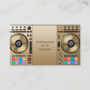 DJ Business Card