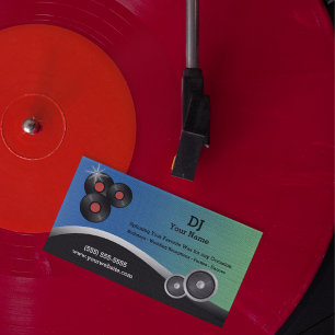 DJ BUSINESS CARD