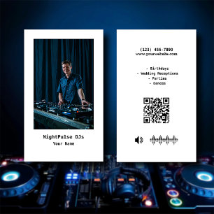 DJ BUSINESS CARD