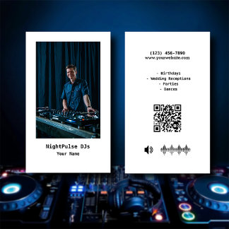 DJ BUSINESS CARD
