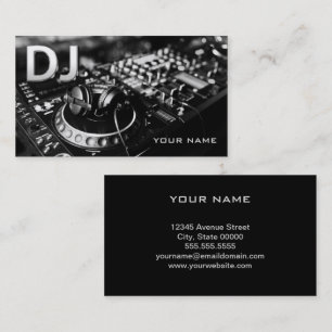 DJ Business Card