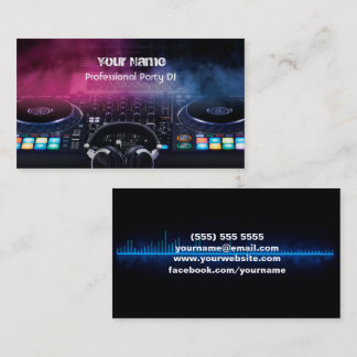 DJ  Business Card