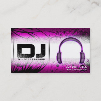 DJ Business Card - customisable