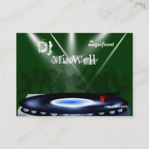 DJ Business Card Template