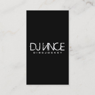 DJ - Business Cards
