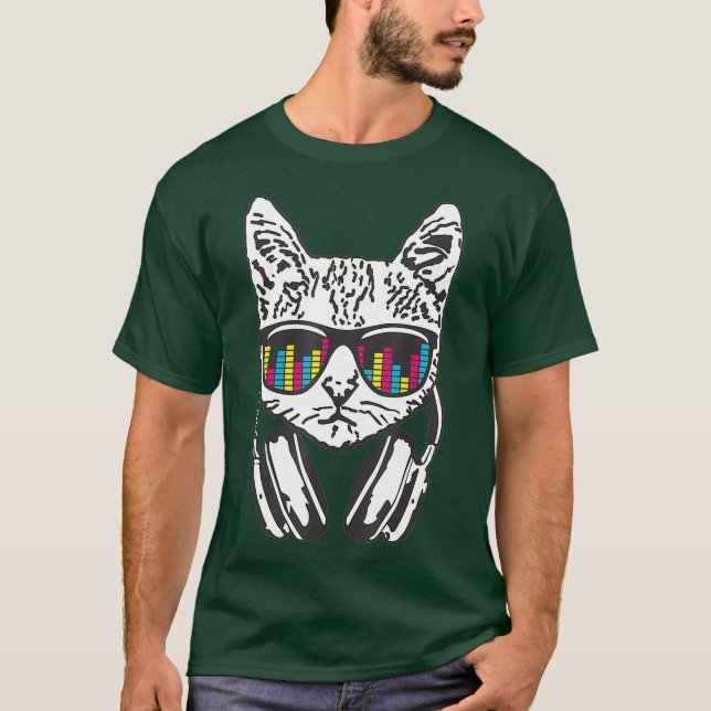 DJ CAT T-Shirt (Front)