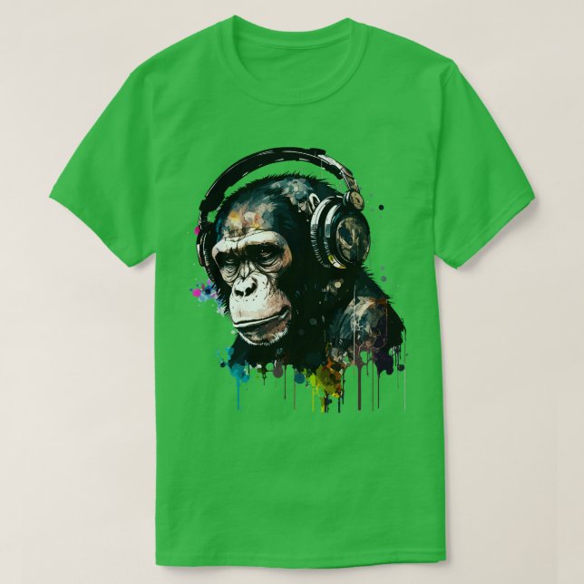 DJ Chimp T-Shirt (Design Front)