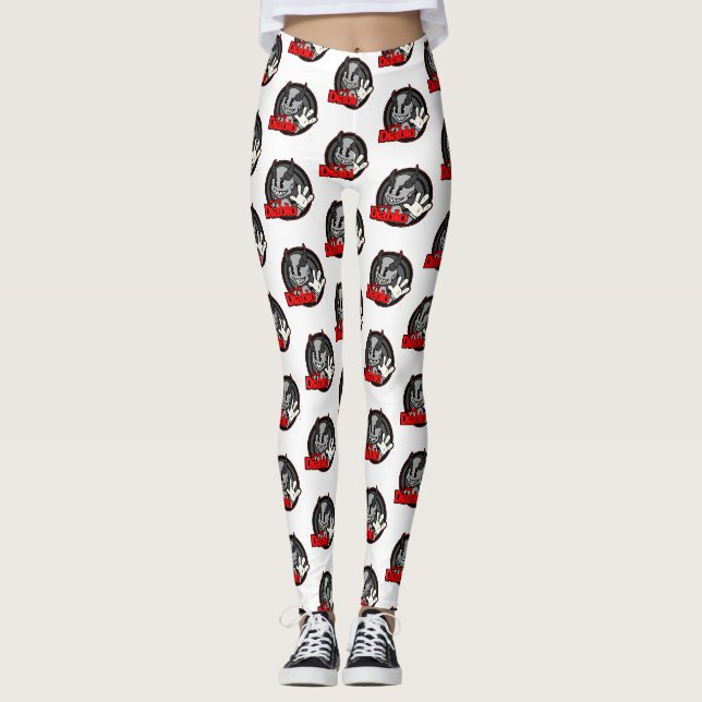 Dj Chris Diablo Logo Leggings 1 (Front)
