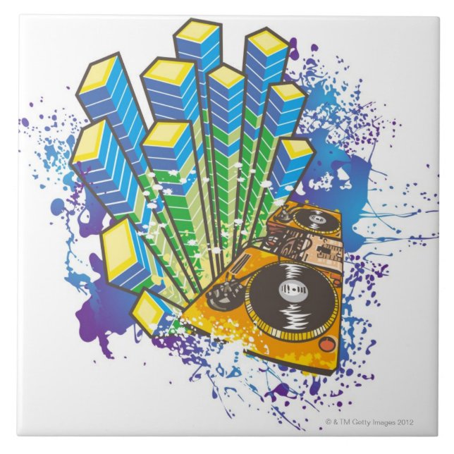 DJ Control Panel Tile (Front)