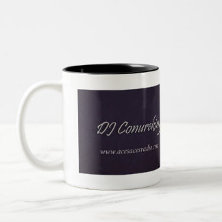 DJ Conureking Two-Tone Coffee Mug