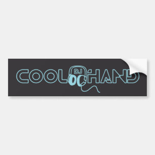 DJ Cool Hand Bumper Sticker