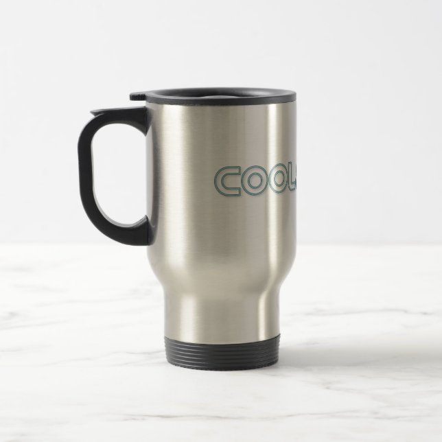 DJ Cool Hand Commuter Mug (Left)
