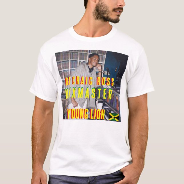 DJ CRAIG ROSS Men's Basic T-Shirt (Front)