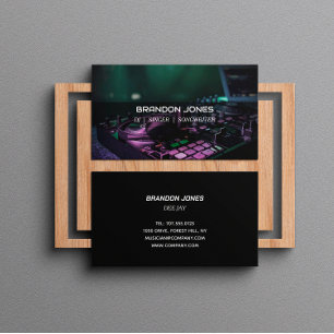 DJ Custom Business Card
