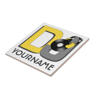 DJ custom ceramic tiles