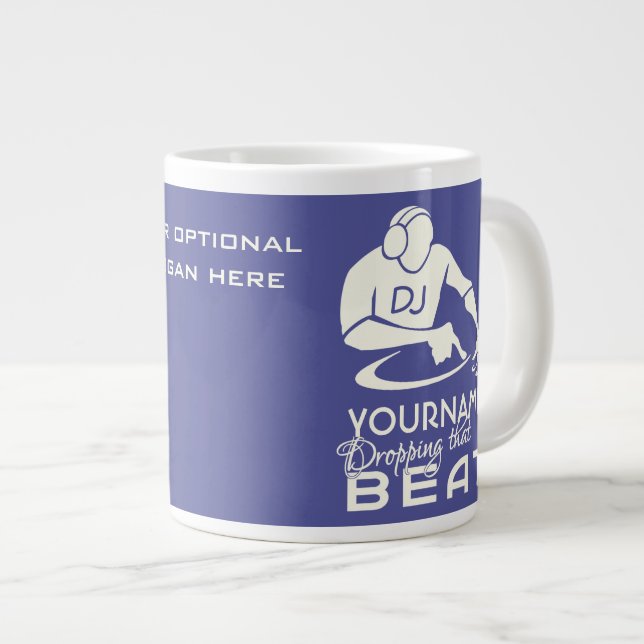 DJ custom colour mugs (Front Right)