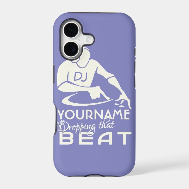 DJ custom iPhone case (Back)