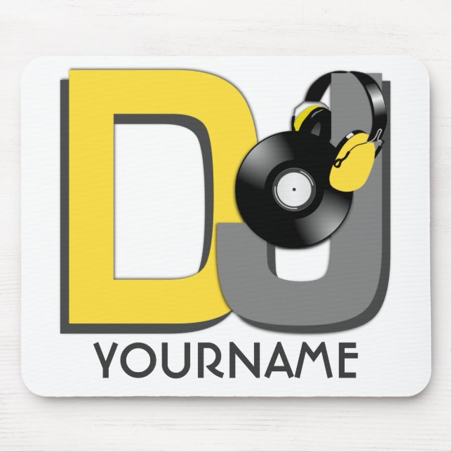DJ custom mousepad (Front)