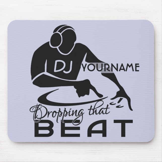 DJ custom mousepad (Front)