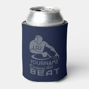DJ custom name & colour can cooler