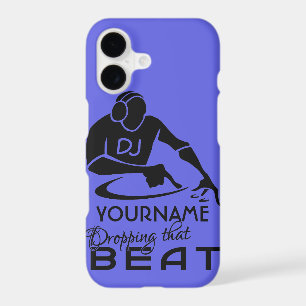 DJ custom name & colour phone cases