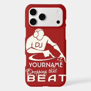 DJ custom name & colour phone cases
