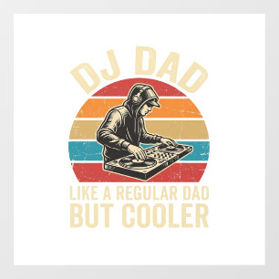 DJ Dad But Cooler Vintage Sunset Vector Design_1