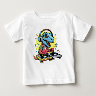 DJ Dinosaur Party T-Shirt