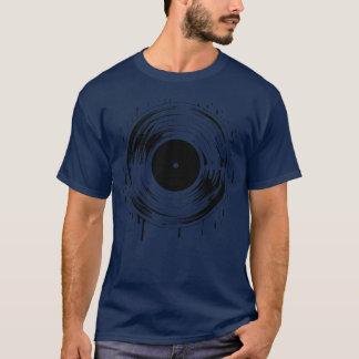 DJ Disc Drawing T-Shirt