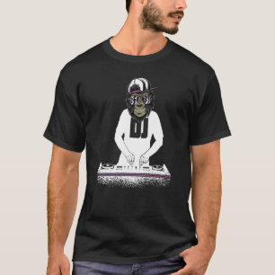 DJ Disc Jockey Monkey 1 T-Shirt